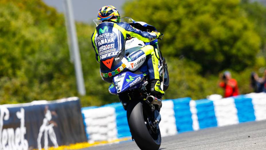 Valentino Rossi. | <a href="https://gutenberg.quatrorodas.abril.com.br/moto/noticias/marquez-mantem-dominio-pole-argentina-780906.shtml" rel="migration">Leia mais</a>