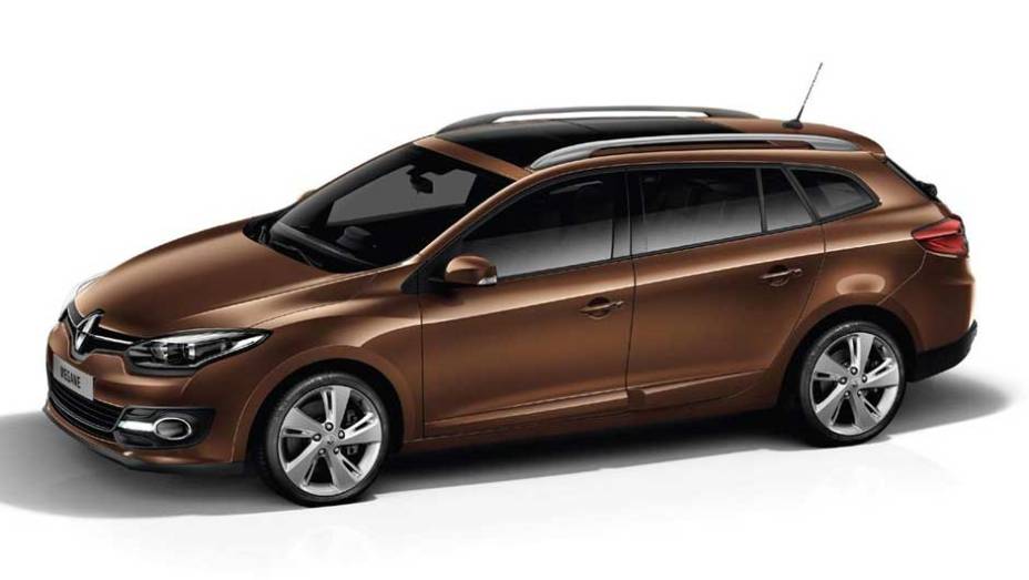Com a nova dianteira, o carro ficou mais parecido com outros modelos da Renault, incluindo o recém-lançado Captur | <a href="https://gutenberg.quatrorodas.abril.com.br/saloes/frankfurt/2013/renault-megane-752675.shtml" rel="migration">Leia mais</a>