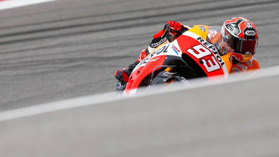 Galeria de Quatro Rodas da MotoGP - Austin (sexta) - Marc Márquez | <a href="https://gutenberg.quatrorodas.abril.com.br/moto/noticias/marc-marquez-mais-rapido-dia-eua-779637.shtml" rel="migration">Leia mais</a>