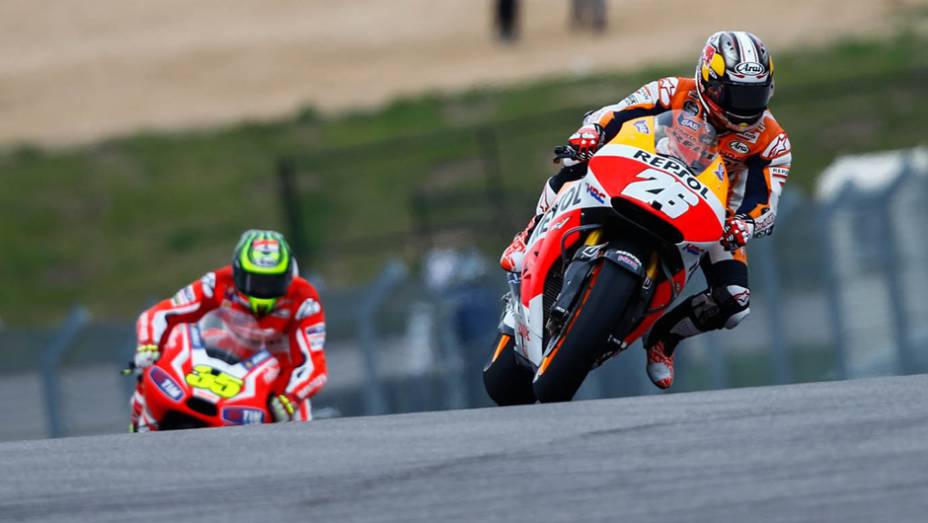 Galeria de Quatro Rodas da MotoGP - Austin (sexta) - Dani Predrosa | <a href="https://gutenberg.quatrorodas.abril.com.br/moto/noticias/marc-marquez-mais-rapido-dia-eua-779637.shtml" rel="migration">Leia mais</a>