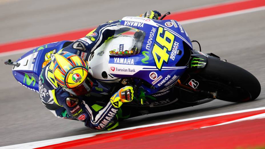 Galeria de Quatro Rodas da MotoGP - Austin (sexta) - Valentino Rossi | <a href="https://gutenberg.quatrorodas.abril.com.br/moto/noticias/marc-marquez-mais-rapido-dia-eua-779637.shtml" rel="migration">Leia mais</a>