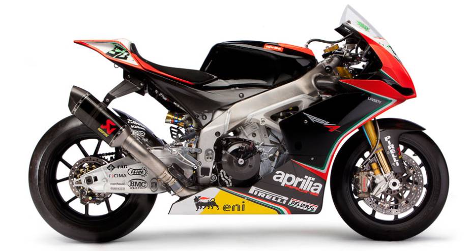 Aprilia apresenta a sua SBK