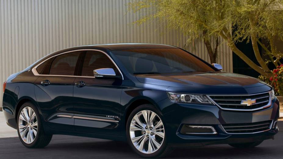 Novo Impala deixou de lado o visual tímido em favor de um design moderno | <a href="https://gutenberg.quatrorodas.abril.com.br/saloes/nova-york/2012/chevrolet-impala-681135.shtml" rel="migration">Leia mais</a>