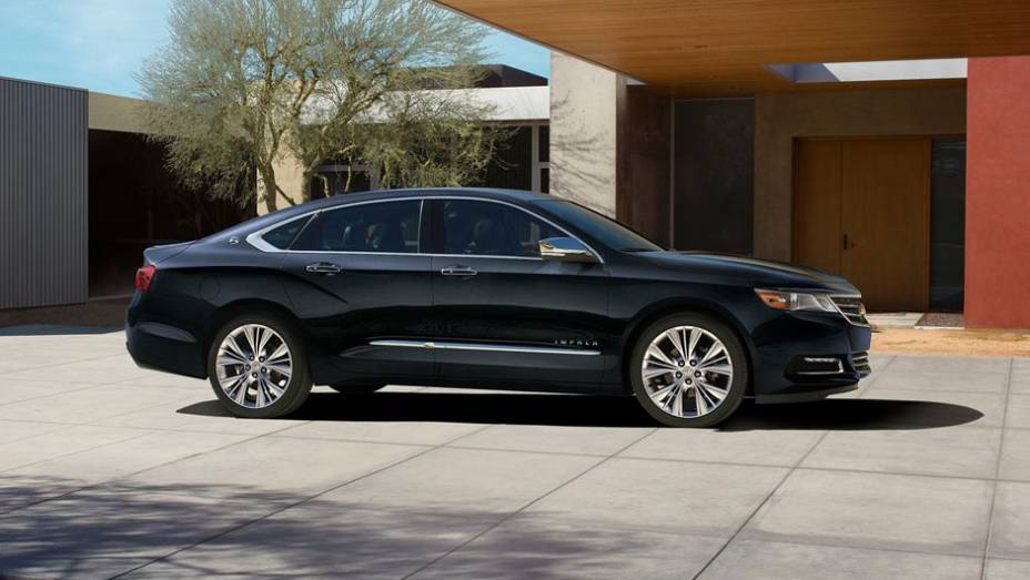 Impala ser&aacute; oferecido com tr&ecirc;s op&ccedil;&otilde;es de motoriza&ccedil;&atilde;o | <a href="https://gutenberg.quatrorodas.abril.com.br/saloes/nova-york/2012/chevrolet-impala-681135.shtml" rel="migration">Leia mais</a>