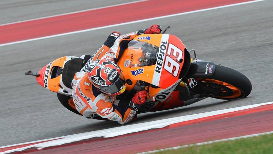 Marc Márquez é pole position pela segunda vez na temporada | <a href="https://gutenberg.quatrorodas.abril.com.br/moto/noticias/marquez-domina-treino-pole-austin-779649.shtml" rel="migration">Leia mais</a>