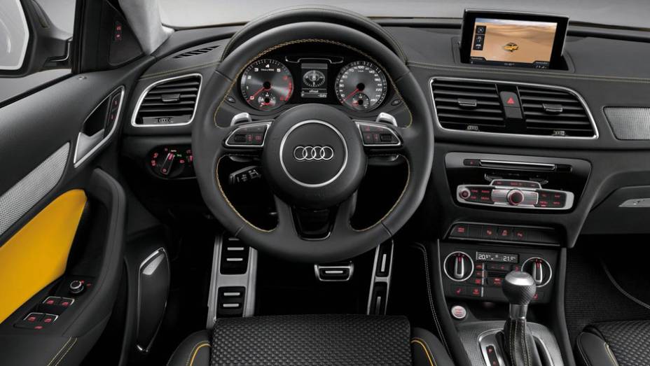 O SUV vai de 0 a 100 km/h em 5,5 segundos | <a href="https://gutenberg.quatrorodas.abril.com.br/saloes/pequim/2012/audi-q3-jinlong-yufeng-682750.shtml" rel="migration">Leia mais</a>