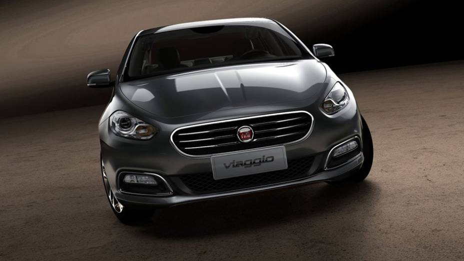 Fiat optou por linhas mais clássicas na dianteira | <a href="https://gutenberg.quatrorodas.abril.com.br/saloes/pequim/2012/fiat-viaggio-682586.shtml" rel="migration">Leia mais</a>