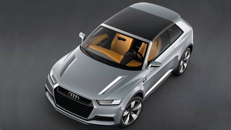 O Crosslane Coupe Concept utiliza um propulsor três cilindros a gasolina 1.5 TFSI, de 130 cavalos | <a href="https://gutenberg.quatrorodas.abril.com.br/saloes/paris/2012/audi-crosslane-coupe-concept-703457.shtml" rel="migration">Leia mais</a>