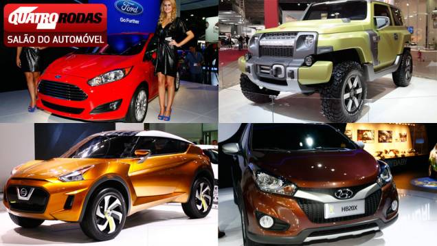 Algumas centenas de carros estão expostos no Salão do Automóvel. Nesta galeria, elencamos os modelos mostrados pela primeira vez por aqui e/ou serão comercializados no mercado nacional. Algumas centenas de carros estão expostos no Salão do Automóvel. Nesta galeria, elencamos os modelos mostrados pela primeira vez por aqui e/ou serão comercializados no mercado nacional.