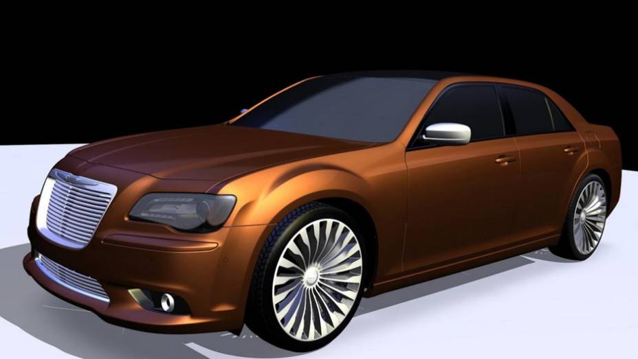 Novidade foi apresentada no Salão de Detroit | <a href="https://gutenberg.quatrorodas.abril.com.br/saloes/detroit/2013/chrysler-300s-turbine-edition-730943.shtml" rel="migration">Leia mais</a>
