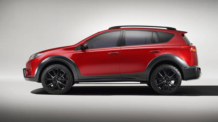 Entre as novidades, destaque para os grandes para-lamas, rodas de liga-leve de 20 polegadas... | <a href="%20https://gutenberg.quatrorodas.abril.com.br/saloes/genebra/2013/toyota-rav4-concepts-735322.shtml" rel="migration">Leia mais</a>