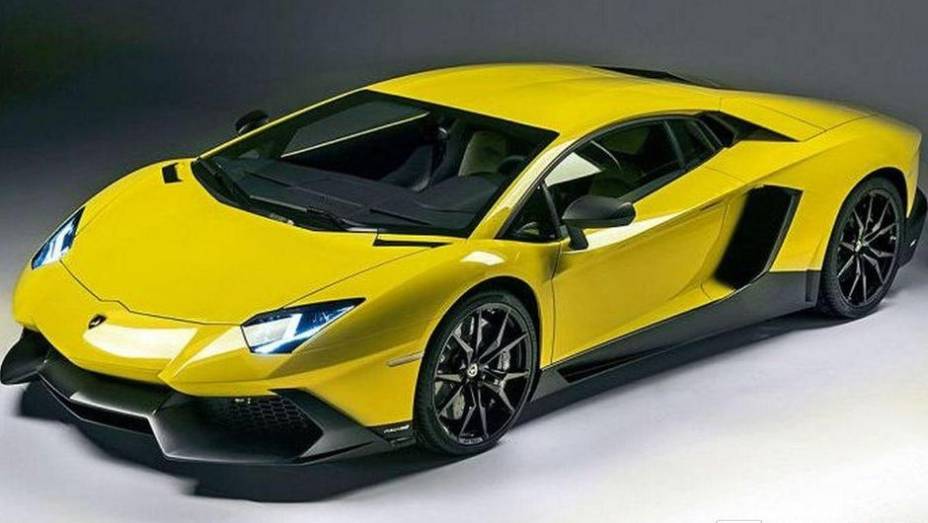 O modelo vem equipado com motor 6.5 V12, que entrega 720 cavalos de potência | <a href="https://gutenberg.quatrorodas.abril.com.br/saloes/xangai/2013/lamborghini-aventador-lp720-4-50-anniversario-738879.shtml" rel="migration">Leia mais</a>