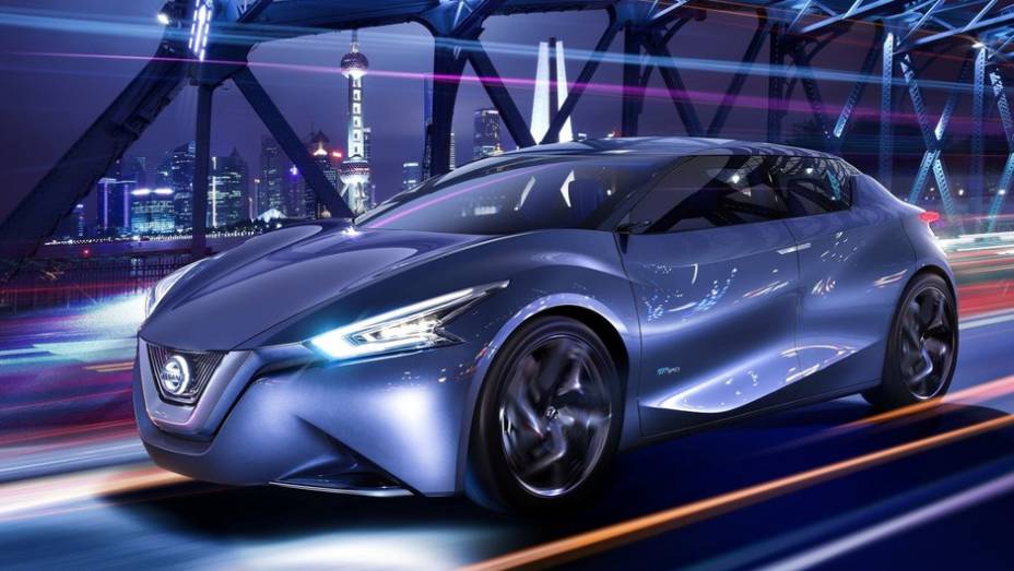 A Nissan revela em Xangai o Friend-ME concept | <a href="https://gutenberg.quatrorodas.abril.com.br/saloes/xangai/2013/nissan-friend-me-concept-738760.shtml" rel="migration">Leia mais</a>