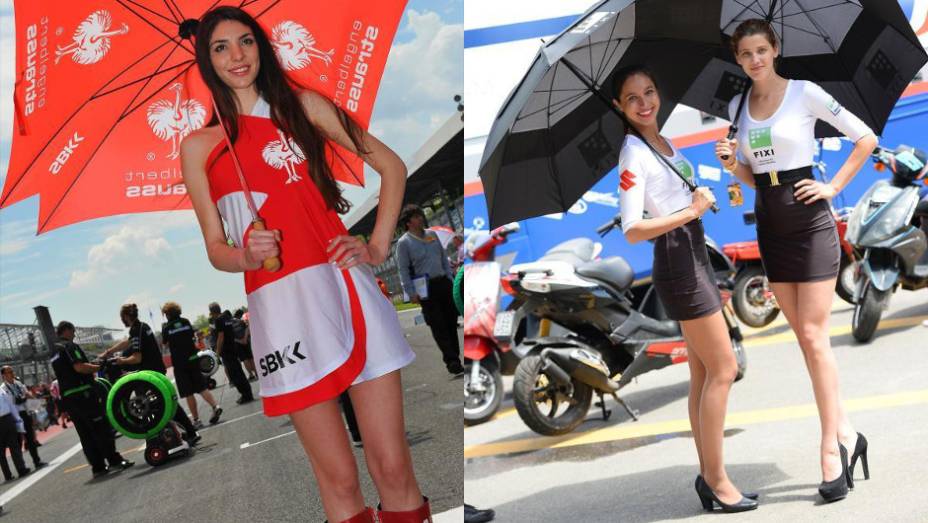 Veja as belas garotas que marcaram presença na Etapa de Monza da Superbike e e saiba como foi a corrida! | <a href="%20https://gutenberg.quatrorodas.abril.com.br/moto/noticias/wsbk-melandri-se-destaca-monza-741150.shtml" rel="migration">Leia mais</a>