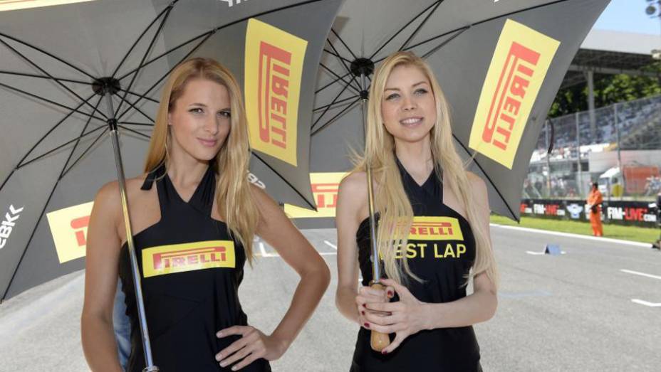 Veja as belas garotas que marcaram presença na Etapa de Monza da Superbike e e saiba como foi a corrida! | <a href="%20https://gutenberg.quatrorodas.abril.com.br/moto/noticias/wsbk-melandri-se-destaca-monza-741150.shtml" rel="migration">Leia mais</a>