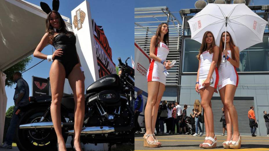 Veja as belas garotas que marcaram presença na Etapa de Monza da Superbike e e saiba como foi a corrida! | <a href="%20https://gutenberg.quatrorodas.abril.com.br/moto/noticias/wsbk-melandri-se-destaca-monza-741150.shtml" rel="migration">Leia mais</a>