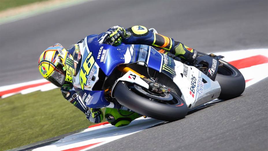 Valentino Rossi conquistou o sexto melhor tempo | <a href="https://gutenberg.quatrorodas.abril.com.br/moto/noticias/motogp-marquez-garante-pole-silverstone-751994.shtml" rel="migration">Leia mais</a>