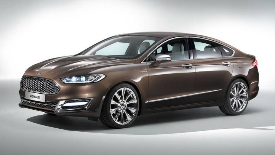 A Ford deve apresentar uma versão mais luxuosa do Fusion, vendido como Mondeo no mercado europeu: o Mondeo Vignale estará no espaço da marca em Frankfurt | <a href="https://gutenberg.quatrorodas.abril.com.br/saloes/frankfurt/2013/ford-mondeo-fusion-vignale-752219.sh" rel="migration"></a>