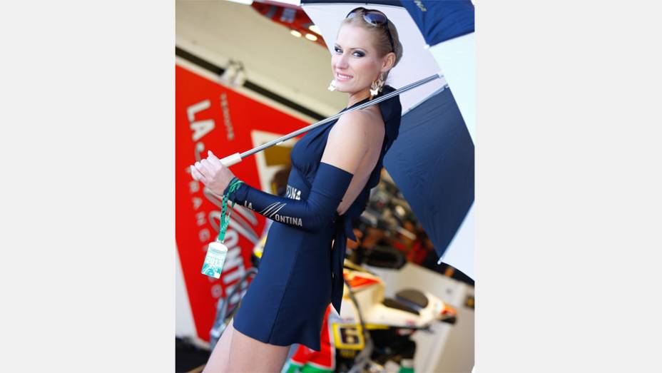 Veja as belas garotas da MotoGP, etapa da Inglaterra | <a href="https://gutenberg.quatrorodas.abril.com.br/moto/noticias/motogp-lorenzo-bate-marquez-silverstone-752002.shtml" rel="migration">Leia mais</a>