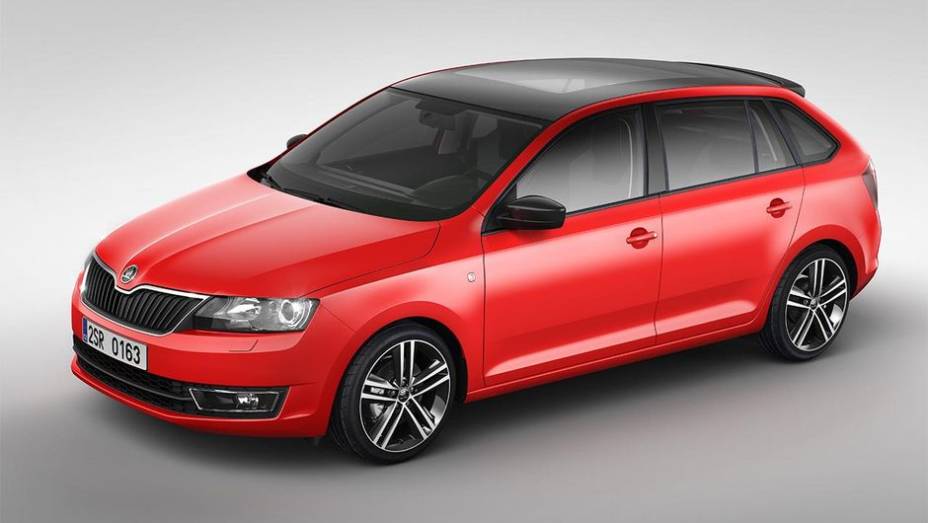 Ap&oacute;s soltar uma s&eacute;rie de teasers, a Skoda finalmente revelou completamente o novo Rapid Spaceback | <a href="https://gutenberg.quatrorodas.abril.com.br/saloes/frankfurt/2013/skoda-rapid-spaceback-753268.shtml" rel="migration">Leia mais</a>
