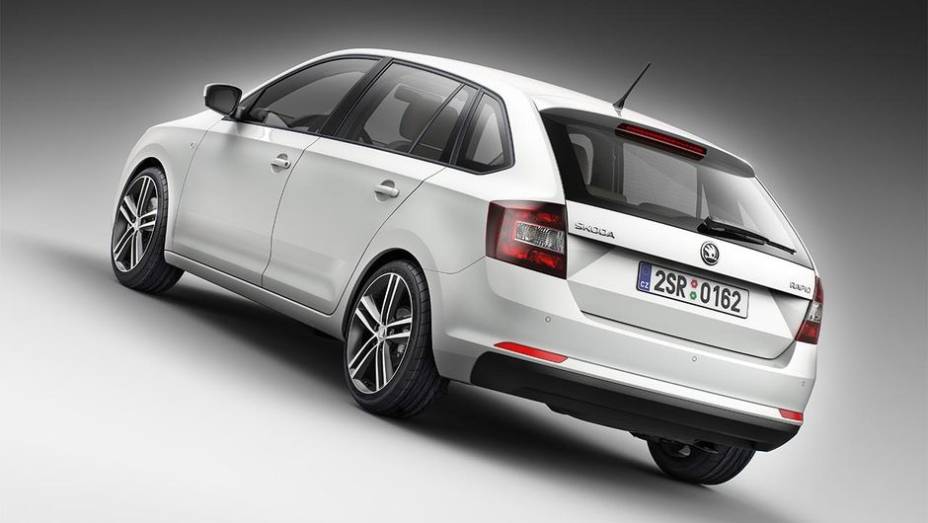 O novo Rapid Spaceback ser&aacute; vendido na Europa com quatro op&ccedil;&otilde;es de motores movidos a gasolina e dois a diesel | <a href="https://gutenberg.quatrorodas.abril.com.br/saloes/frankfurt/2013/skoda-rapid-spaceback-753268.shtml" rel="migration">Leia mais</a>