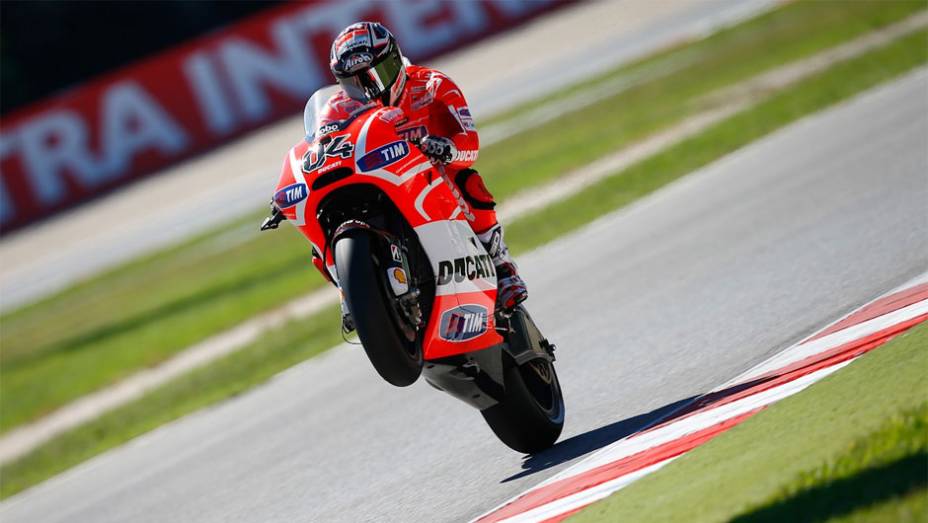 Andrea Dovizioso foi o nono | <a href="https://gutenberg.quatrorodas.abril.com.br/moto/noticias/motogp-marquez-conquista-pole-misano-754099.shtml" rel="migration">Leia mais</a>