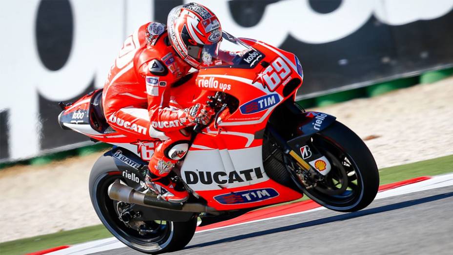 Nicky Hayden foi o décimo em Misano | <a href="https://gutenberg.quatrorodas.abril.com.br/moto/noticias/motogp-marquez-conquista-pole-misano-754099.shtml" rel="migration">Leia mais</a>