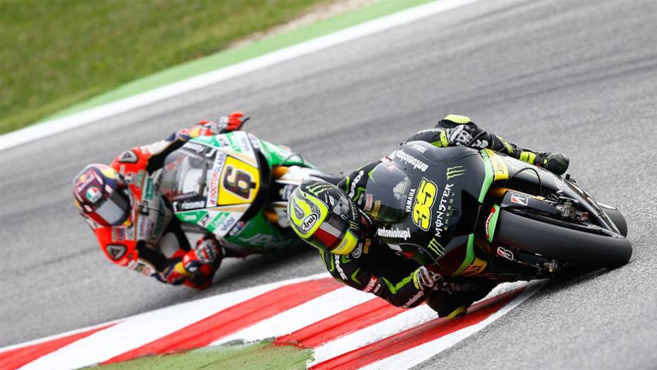 O alemão superou Cal Crutchlow, que ficou com o sexto lugar | <a href="https://gutenberg.quatrorodas.abril.com.br/moto/noticias/motogp-lorenzo-triunfa-misano-754124.shtml" rel="migration">Leia mais</a>