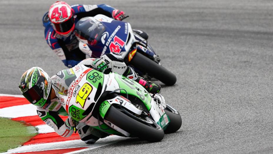 Álvaro Bautista foi o sétimo em Misano | <a href="https://gutenberg.quatrorodas.abril.com.br/moto/noticias/motogp-lorenzo-triunfa-misano-754124.shtml" rel="migration">Leia mais</a>