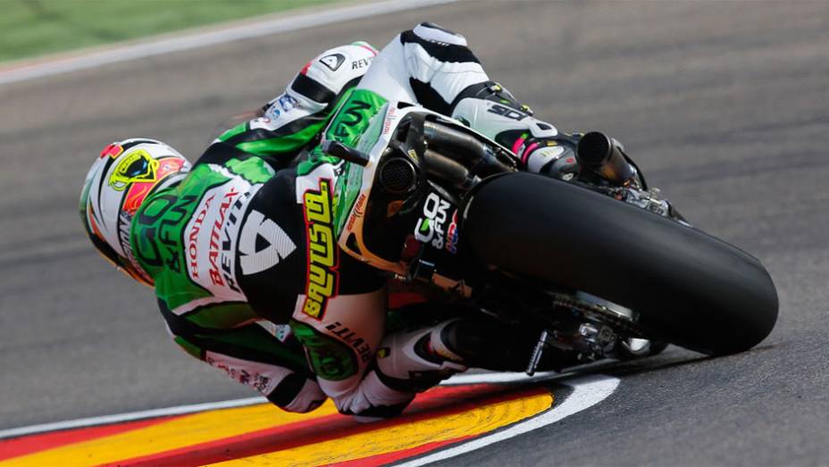 Alvaro Bautista (GO&FUN Honda Gresini) fez o quinto melhor tempo em Aragón | <a href="https://gutenberg.quatrorodas.abril.com.br/moto/noticias/motogp-marquez-lidera-sexta-feira-aragon-755443.shtml" rel="migration">Leia mais</a>