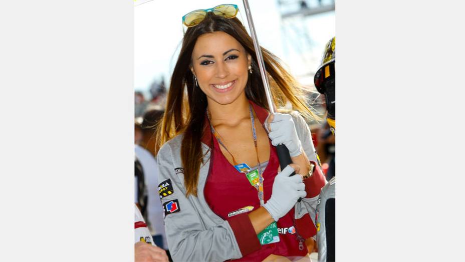 Veja as belas garotas da MotoGP, etapa de Aragón | <a href="https://gutenberg.quatrorodas.abril.com.br/moto/galerias/competicoes/motogp-aragon-domingo-755577.shtml" rel="migration">Leia mais</a>