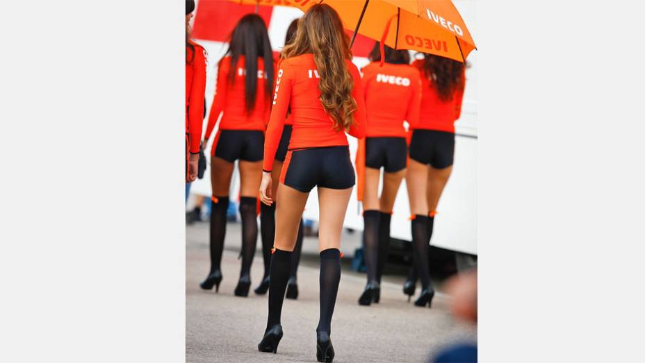 Veja as belas garotas da MotoGP, etapa de Aragón | <a href="https://gutenberg.quatrorodas.abril.com.br/moto/galerias/competicoes/motogp-aragon-domingo-755577.shtml" rel="migration">Leia mais</a>