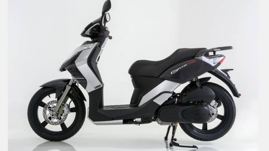 O novo scooter Cityclass 200i chega apenas em maio do próximo ano às concessionárias | <a href="https://gutenberg.quatrorodas.abril.com.br/moto/noticias/dafra-apresenta-novos-modelos-salao-duas-rodas-756438.shtml" rel="migration">Leia mais</a>