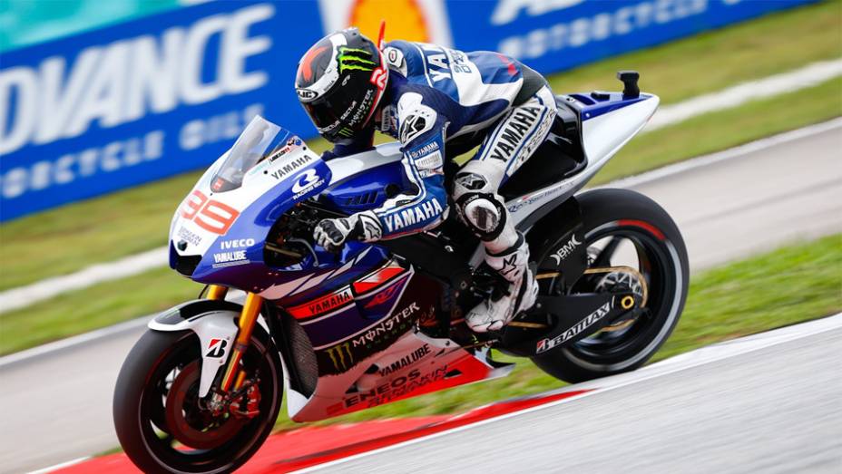 Jorge Lorenzo foi apenas o quarto | <a href="https://gutenberg.quatrorodas.abril.com.br/moto/noticias/motogp-marquez-conquista-pole-malasia-756881.shtml" rel="migration">Leia mais</a>