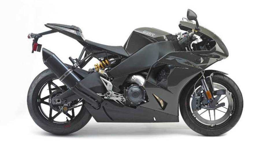 Motor entrega 187 cavalos de potência... | <a href="https://gutenberg.quatrorodas.abril.com.br/moto/noticias/erik-buell-racing-apresenta-nova-1190rx-757464.shtml" rel="migration">Leia mais</a>