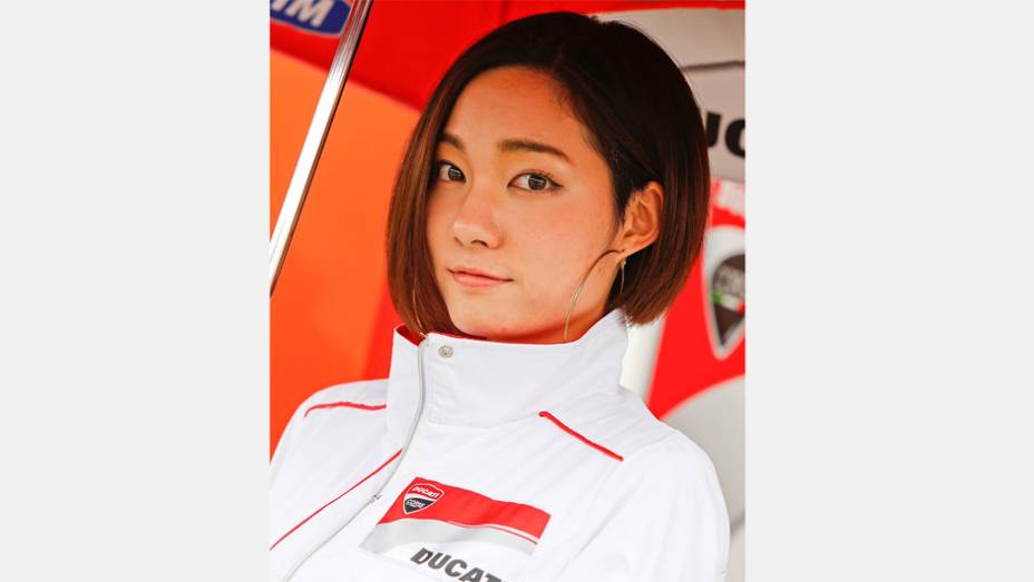 Veja as belas Garotas da MotoGP - Japão | <a href="https://gutenberg.quatrorodas.abril.com.br/moto/noticias/motogp-definicao-titulo-fica-ultima-prova-758422.shtml" rel="migration">Leia mais</a>