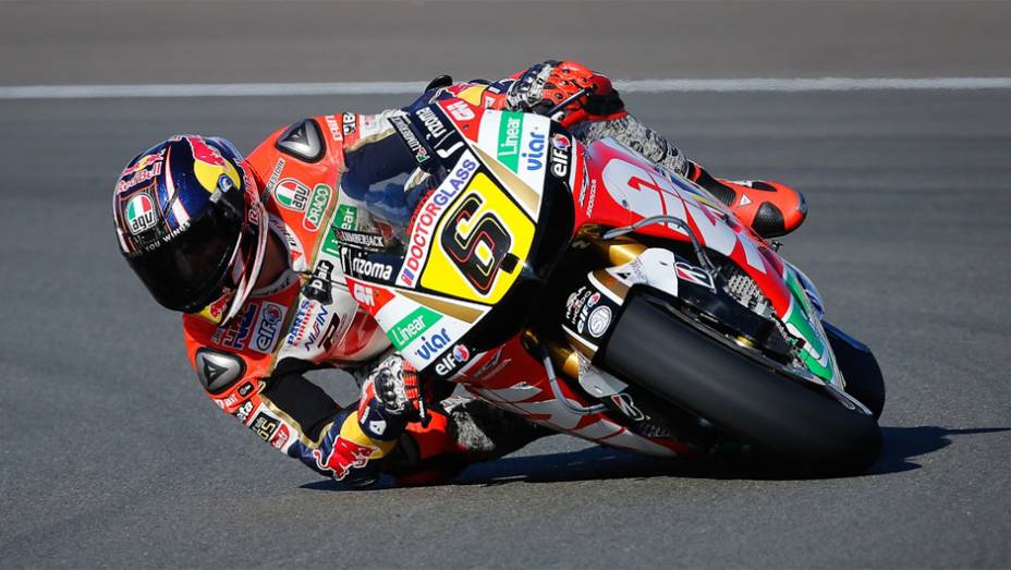 Bradl foi o oitavo | <a href="https://gutenberg.quatrorodas.abril.com.br/moto/noticias/motogp-marquez-largara-pole-valencia-759861.shtml" rel="migration">Leia mais</a>