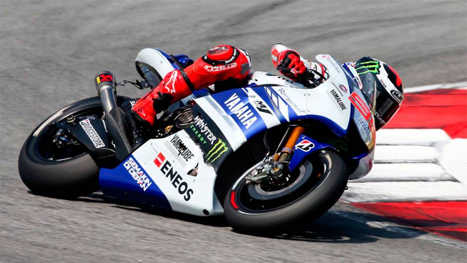 Jorge Lorenzo encerrou o primeiro teste oficial do ano em terceiro | <a href="https://gutenberg.quatrorodas.abril.com.br/moto/noticias/motogp-marc-marquez-insuperavel-malasia-772574.shtml" rel="migration">Leia mais</a>