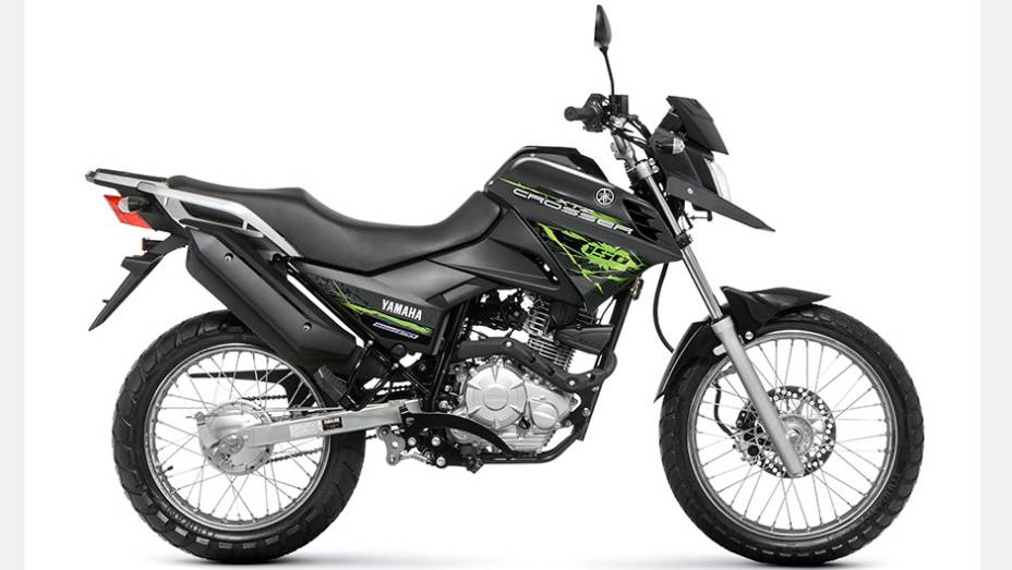 Motocicleta estará disponível nas concessionárias a partir de abril | <a href="https://gutenberg.quatrorodas.abril.com.br/moto/noticias/yamaha-lanca-crosser-150-r-9-050-00-773044.shtml" rel="migration">Leia mais</a>