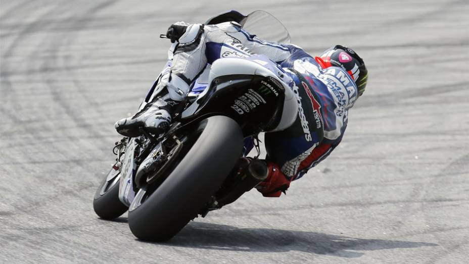 Jorge Lorenzo foi apenas o sétimo | <a href="https://gutenberg.quatrorodas.abril.com.br/moto/noticias/motogp-rossi-pedrosa-sao-mais-rapidos-sepang-775026.shtml" rel="migration">Leia mais</a>