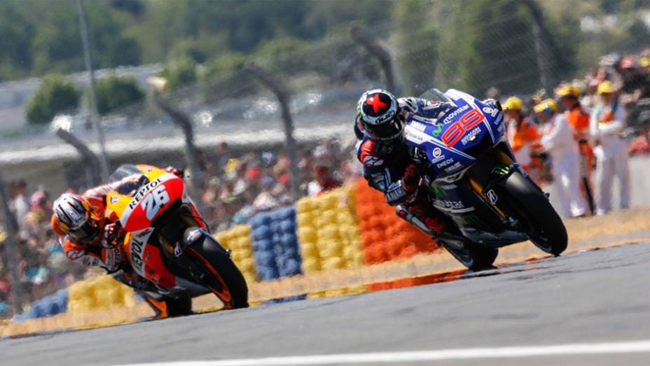 Jorge Lorenzo cruzou a linha de chegada na sexta posição | <a href="https://gutenberg.quatrorodas.abril.com.br/moto/noticias/motogp-marquez-vence-quinta-seguida-2014-783148.shtml" rel="migration">Leia mais</a>