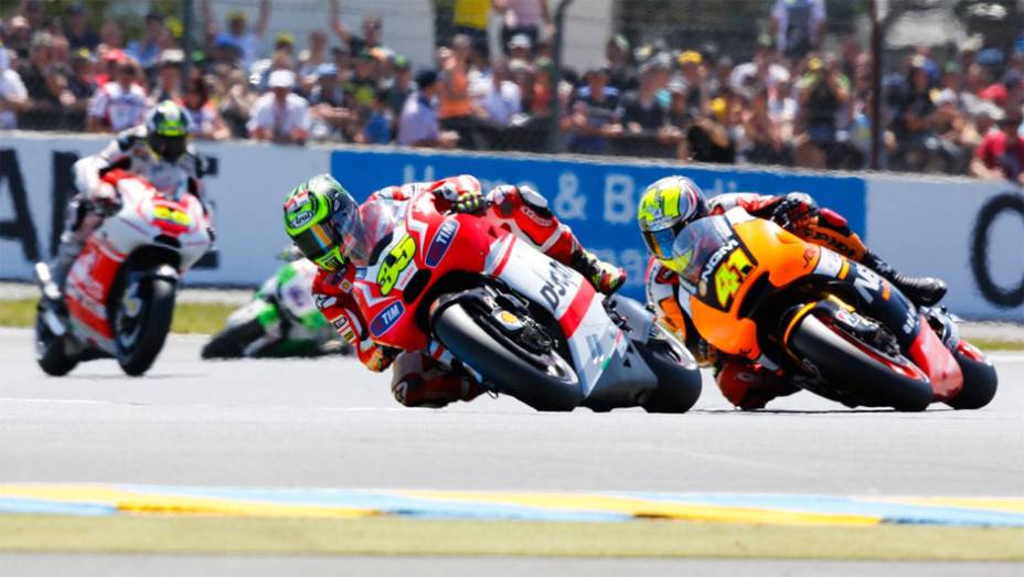 Aleix Espergaró (41) terminou a prova em nono | <a href="https://gutenberg.quatrorodas.abril.com.br/moto/noticias/motogp-marquez-vence-quinta-seguida-2014-783148.shtml" rel="migration">Leia mais</a>