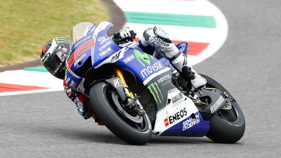 Jorge Lorenzo foi apenas o quinto | <a href="https://gutenberg.quatrorodas.abril.com.br/moto/noticias/motogp-marquez-lidera-treinos-mugello-784616.shtml" rel="migration">Leia mais</a>