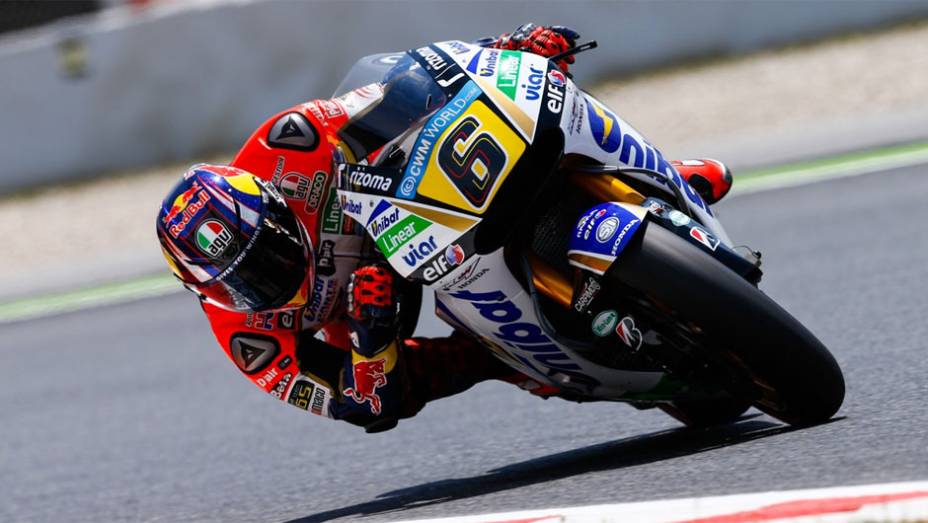 Stefan Bradl aparece em quarto | <a href="https://gutenberg.quatrorodas.abril.com.br/moto/noticias/motogp-pedrosa-largara-frente-barcelona-786152.shtml" rel="migration">Leia mais</a>