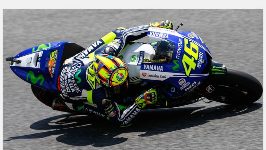 Valentino Rossi foi apenas o quinto | <a href="https://gutenberg.quatrorodas.abril.com.br/moto/noticias/motogp-pedrosa-largara-frente-barcelona-786152.shtml" rel="migration">Leia mais</a>