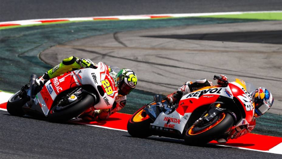 Andrea Iannone (29) foi o nono | <a href="https://gutenberg.quatrorodas.abril.com.br/moto/noticias/motogp-marquez-vence-corrida-emocionante-barcelona-786084.shtml" rel="migration">Leia mais</a>