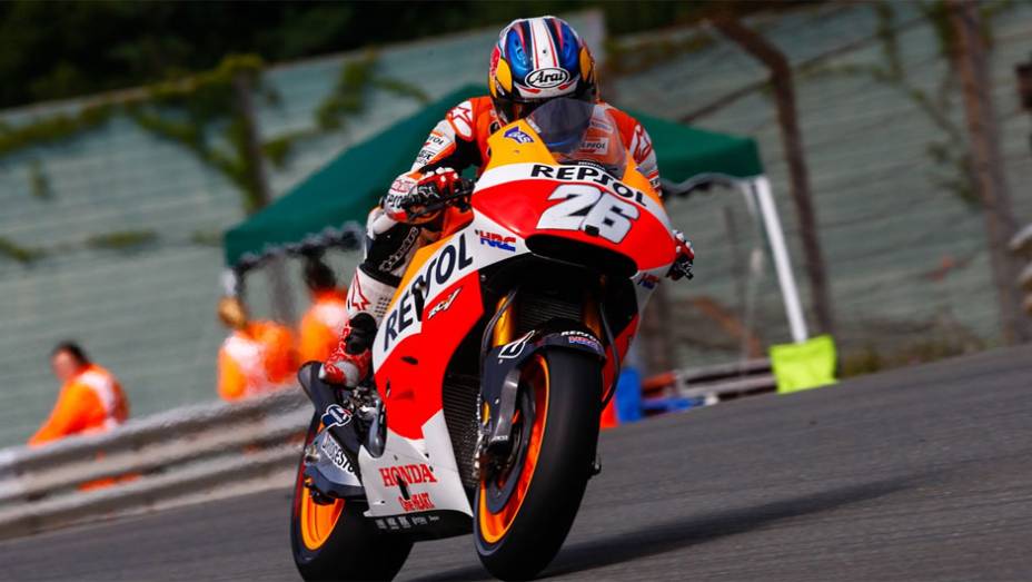 Dani Pedrosa | <a href="https://gutenberg.quatrorodas.abril.com.br/moto/noticias/motogp-espargaro-mais-rapido-alemanha-790638.shtml" rel="migration">Leia mais</a>