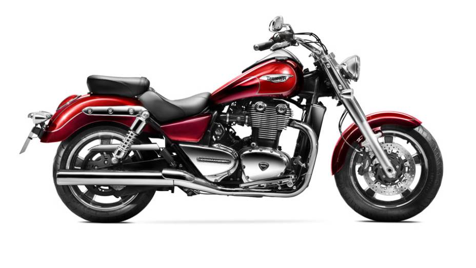 Modelo está disponível nas cores Crimson Sunset Red/Lava Red (dois tons de vermelho)... | <a href="https://gutenberg.quatrorodas.abril.com.br/moto/noticias/triumph-lanca-thunderbird-commander-brasil-791427.shtml" rel="migration">Leia mais</a>