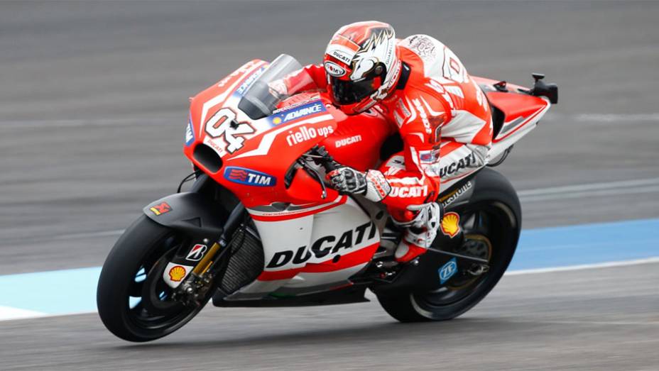 Andrea Dovizioso foi o sétimo melhor | <a href="https://gutenberg.quatrorodas.abril.com.br/moto/noticias/motogp-marquez-vence-prova-indianapolis-795057.shtml" rel="migration">Leia mais</a>