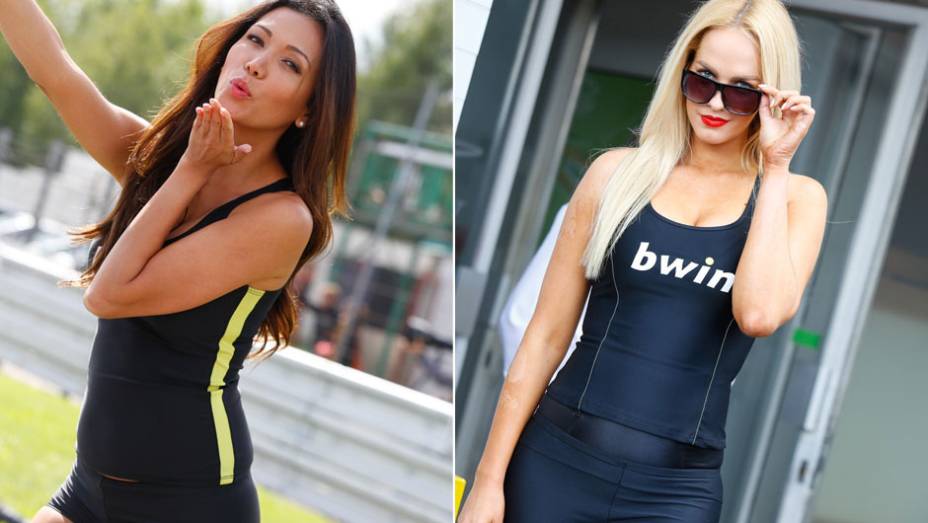 Veja as belas Garotas da MotoGP de Brno e saiba como foi a corrida | <a href="https://gutenberg.quatrorodas.abril.com.br/moto/noticias/pedrosa-quebra-invencibilidade-marquez-797037.shtml" rel="migration">Leia mais</a>